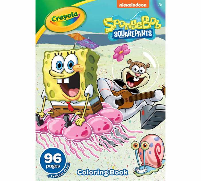 Spongebob squarepants coloring book